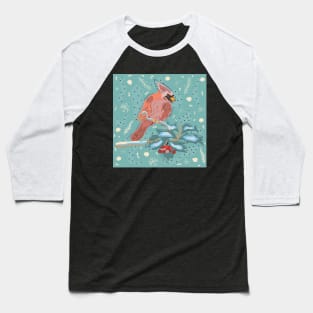 Cute cardinal Baseball T-Shirt